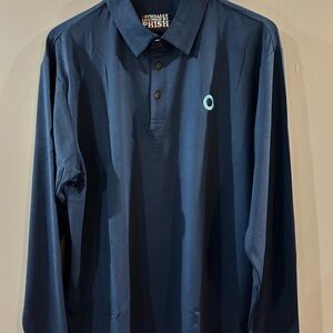 Men's Classic Navy Polo Shirt Phish donut